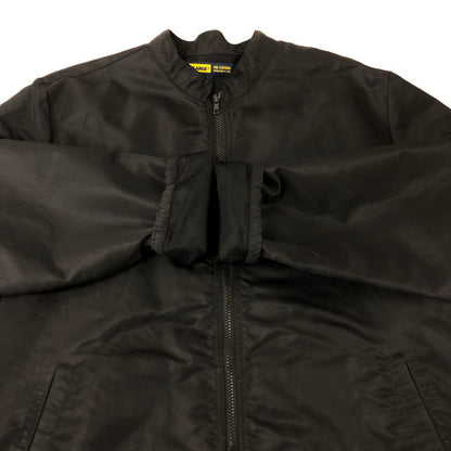 【中古品】【メンズ】 XLARGE エクストララージ NYLON ZIP UP JACKET 0199502 ナイロンジップアップジャケット ライトアウター 142-250225-kk-03-tei サイズ：L カラー：ブラック 万代Net店