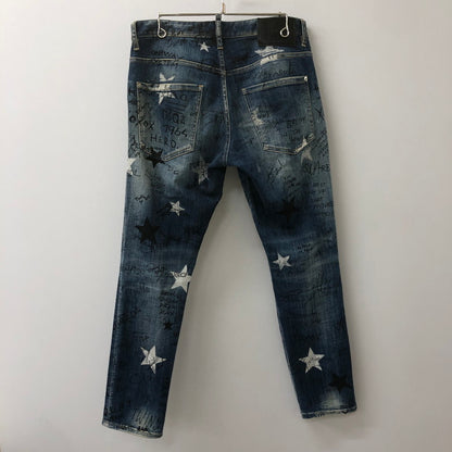 【中古品】【メンズ】 DSQUARED2 ディースクエアード 22SS SKATER JEANS S71LB1063 S30664 470 スケータージーンズ ボトムス デニムパンツ 156-250228-kk-07-tei サイズ：46 カラー：ライトインディゴ 万代Net店