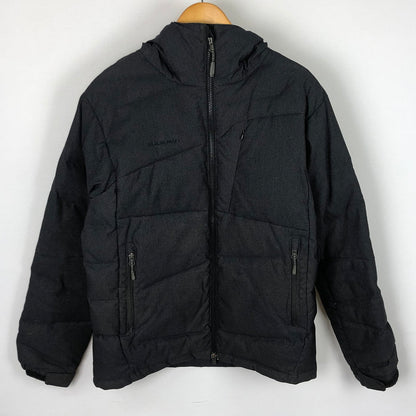 【中古品】【メンズ】 Mammut マムート ATLAS HOODED HERRINGBONE DOWN JACKET アトラス フーデッド ダウンジャケット アウター 144-251102-yy-15-tei サイズ：M カラー：グレー 万代Net店