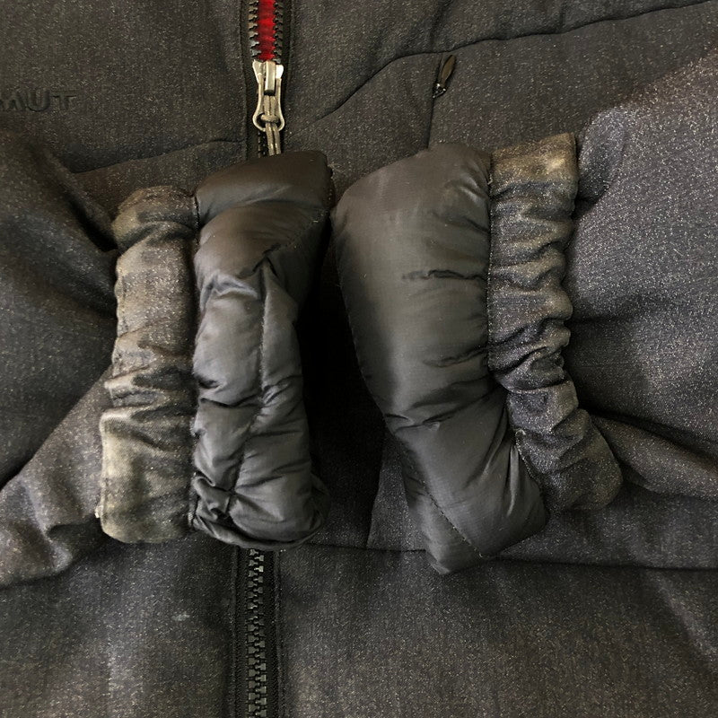 【中古品】【メンズ】 Mammut マムート ATLAS HOODED HERRINGBONE DOWN JACKET アトラス フーデッド ダウンジャケット アウター 144-251102-yy-15-tei サイズ：M カラー：グレー 万代Net店