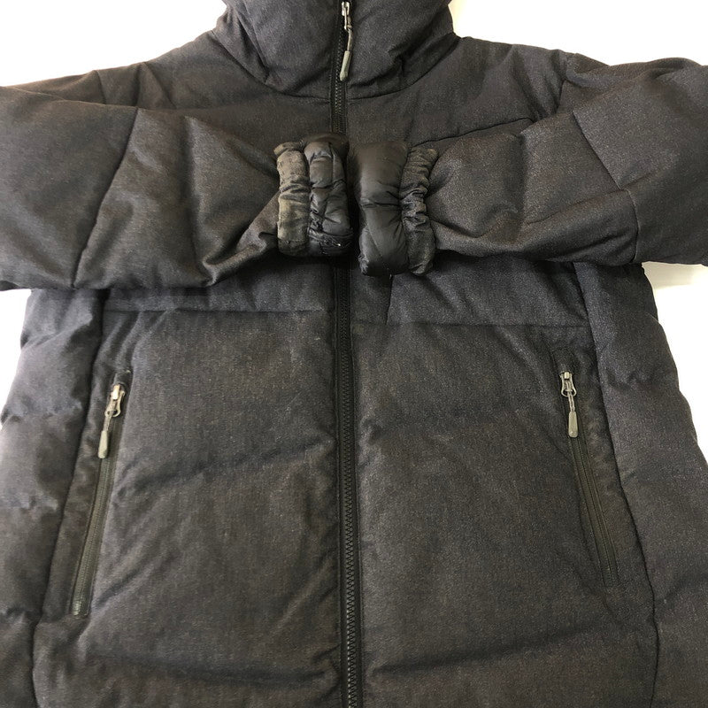 【中古品】【メンズ】 Mammut マムート ATLAS HOODED HERRINGBONE DOWN JACKET アトラス フーデッド ダウンジャケット アウター 144-251102-yy-15-tei サイズ：M カラー：グレー 万代Net店