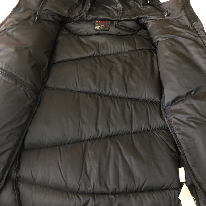 【中古品】【メンズ】 Mammut マムート ATLAS HOODED HERRINGBONE DOWN JACKET アトラス フーデッド ダウンジャケット アウター 144-251102-yy-15-tei サイズ：M カラー：グレー 万代Net店