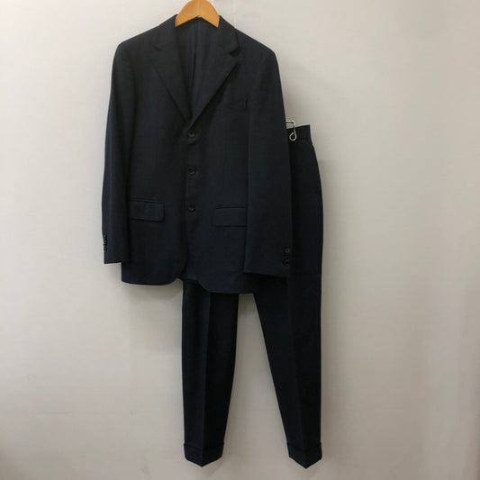 【中古品】【メンズ】 EDIFICE エディフィス WOOL SET UP SUIT 16-041-320-0007-3-0 ウール セットアップ スーツ ジャケット パンツ 147-250225-kk-18-tei サイズ：44 カラー：ネイビー 万代Net店