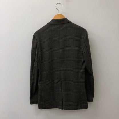 【中古品】【メンズ】 CHECK SET UP SUIT 18-010-300-2005-3-0 チェック セットアップ スーツ ジャケット パンツ 147-250225-kk-19-tei サイズ：44 カラー：ブラウン 万代Net店