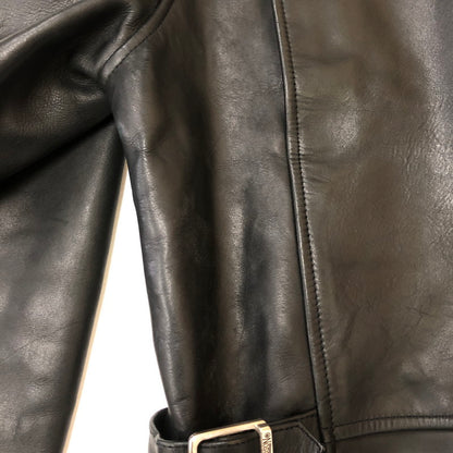 【中古品】【メンズ】 HARLEY DAVIDSON ハーレーダビッドソン LEATHER SINGLE RIDERES JACKET 40181 レザー シングルライダースジャケット アウター 145-250225-kk-12-tei サイズ：L カラー：ブラック 万代Net店