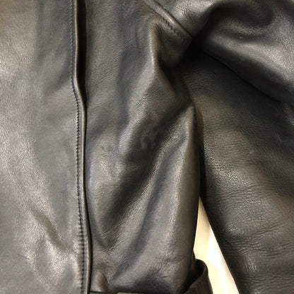 【中古品】【メンズ】 HARLEY DAVIDSON ハーレーダビッドソン LEATHER SINGLE RIDERES JACKET 40181 レザー シングルライダースジャケット アウター 145-250225-kk-12-tei サイズ：L カラー：ブラック 万代Net店