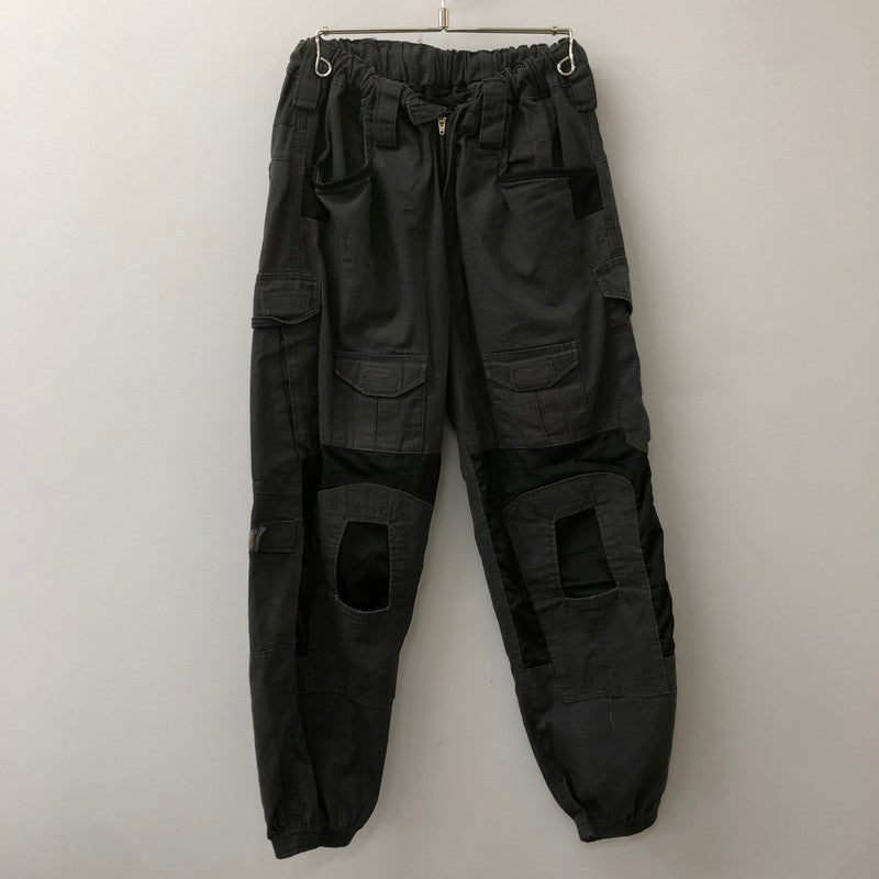 【中古品】【メンズ】 UNKNOWN USED JOGGER CARGO PANTS 再構築 ジョガーカーゴパンツ ボトムス 156-250426-kk-23-tei サイズ：表記無し 下記参照 カラー：チャコール 万代Net店