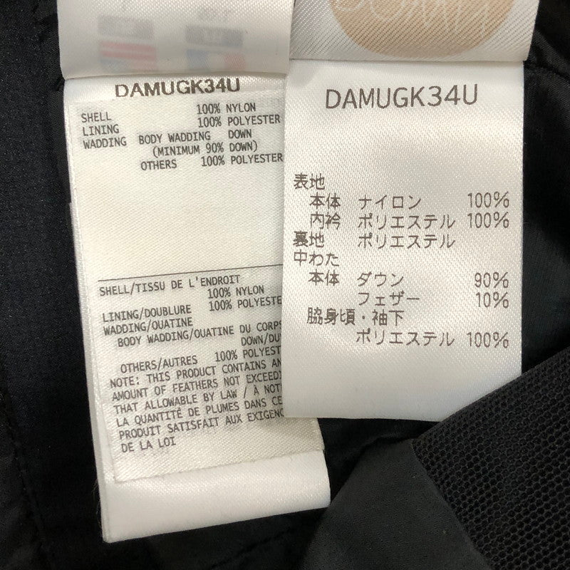 【中古品】【メンズ】  DESCENTE ALLERRAIN デサント オルテライン 22AW DOWN JACKET GORE-TEX AMBIT DAMUGK34U ダウンジャケット ゴアテックス アンビット アウター 水沢ダウン 144-250228-kk-27-tei サイズ：O カラー：ブラック 万代Net店