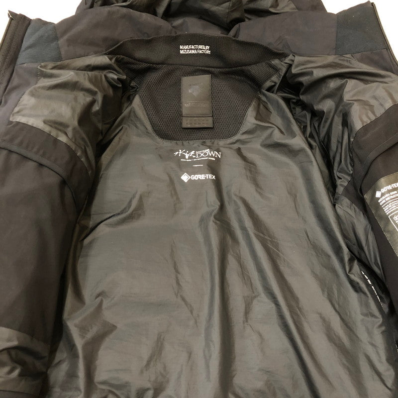 【中古品】【メンズ】  DESCENTE ALLERRAIN デサント オルテライン 22AW DOWN JACKET GORE-TEX AMBIT DAMUGK34U ダウンジャケット ゴアテックス アンビット アウター 水沢ダウン 144-250228-kk-27-tei サイズ：O カラー：ブラック 万代Net店