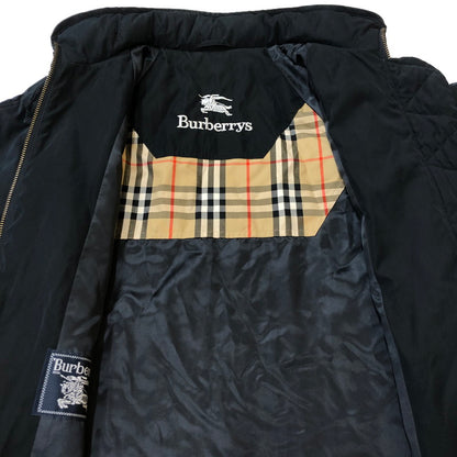 【中古品】【メンズ】 Burberrys バーバリーズ 90's PADDED LONG COAT FDA57-502-09 90年代 パデッド ロングコート アウター 中綿 141-250307-kk-04-tei サイズ：9AR カラー：ブラック 万代Net店