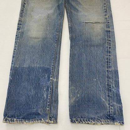 【現状渡し品】【メンズ】 Levi's リーバイス 70's 501 DENIM PANTS VINTAGE 70年代 501 デニムパンツ ボトムス ジーンズ BIG E 後期 ボタン裏刻印 8 ヴィンテージ 156-250417-kk-03-tei サイズ：表記無し 下記参照 カラー：ライトインディゴ 万代Net店