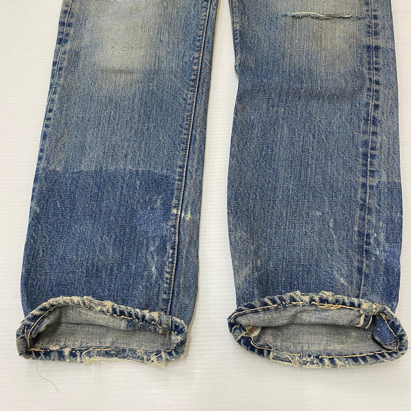 【現状渡し品】【メンズ】 Levi's リーバイス 70's 501 DENIM PANTS VINTAGE 70年代 501 デニムパンツ ボトムス ジーンズ BIG E 後期 ボタン裏刻印 8 ヴィンテージ 156-250417-kk-03-tei サイズ：表記無し 下記参照 カラー：ライトインディゴ 万代Net店