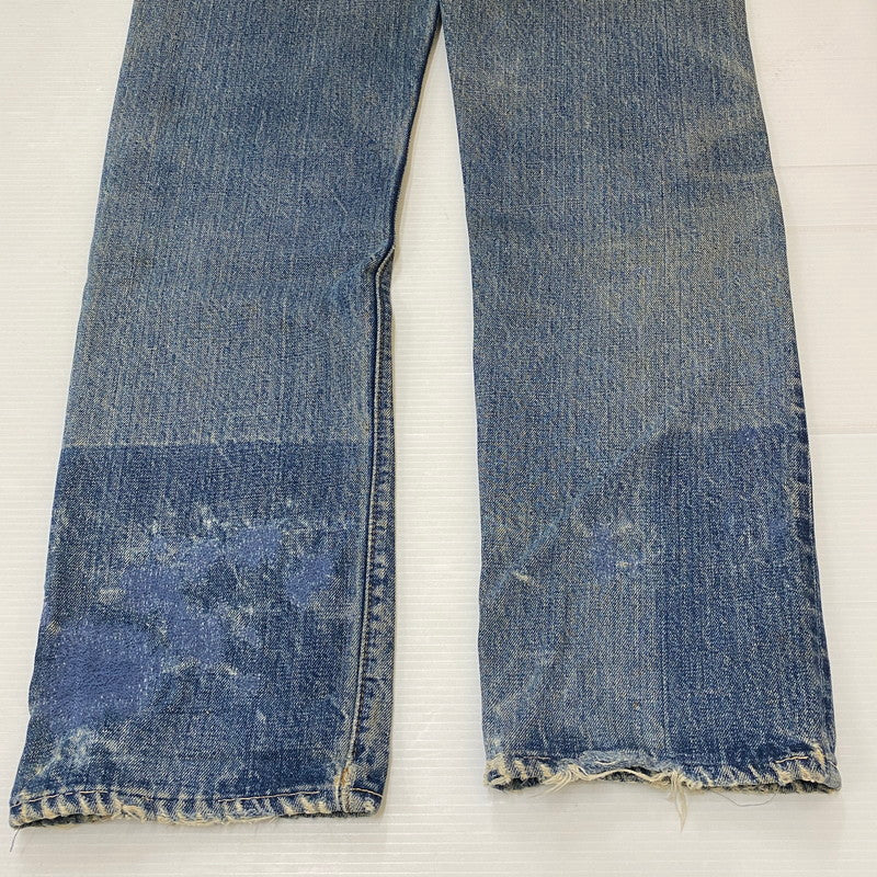【現状渡し品】【メンズ】 Levi's リーバイス 70's 501 DENIM PANTS VINTAGE 70年代 501 デニムパンツ ボトムス ジーンズ BIG E 後期 ボタン裏刻印 8 ヴィンテージ 156-250417-kk-03-tei サイズ：表記無し 下記参照 カラー：ライトインディゴ 万代Net店