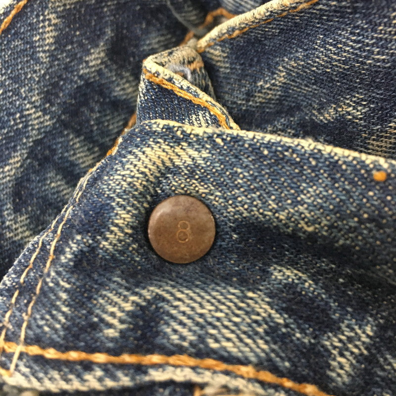 【現状渡し品】【メンズ】 Levi's リーバイス 70's 501 DENIM PANTS VINTAGE 70年代 501 デニムパンツ ボトムス ジーンズ BIG E 後期 ボタン裏刻印 8 ヴィンテージ 156-250417-kk-03-tei サイズ：表記無し 下記参照 カラー：ライトインディゴ 万代Net店
