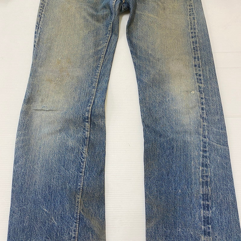 【現状渡し品】【メンズ】 Levi's リーバイス 70's 501 DENIM PANTS VINTAGE 70年代 501 デニムパンツ ボトムス ジーンズ BIG E 後期 ボタン裏刻印 2 ヴィンテージ 156-250417-kk-02-tei サイズ：表記無し 下記参照 カラー：ライトインディゴ 万代Net店