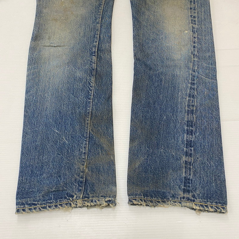 【現状渡し品】【メンズ】 Levi's リーバイス 70's 501 DENIM PANTS VINTAGE 70年代 501 デニムパンツ ボトムス ジーンズ BIG E 後期 ボタン裏刻印 2 ヴィンテージ 156-250417-kk-02-tei サイズ：表記無し 下記参照 カラー：ライトインディゴ 万代Net店