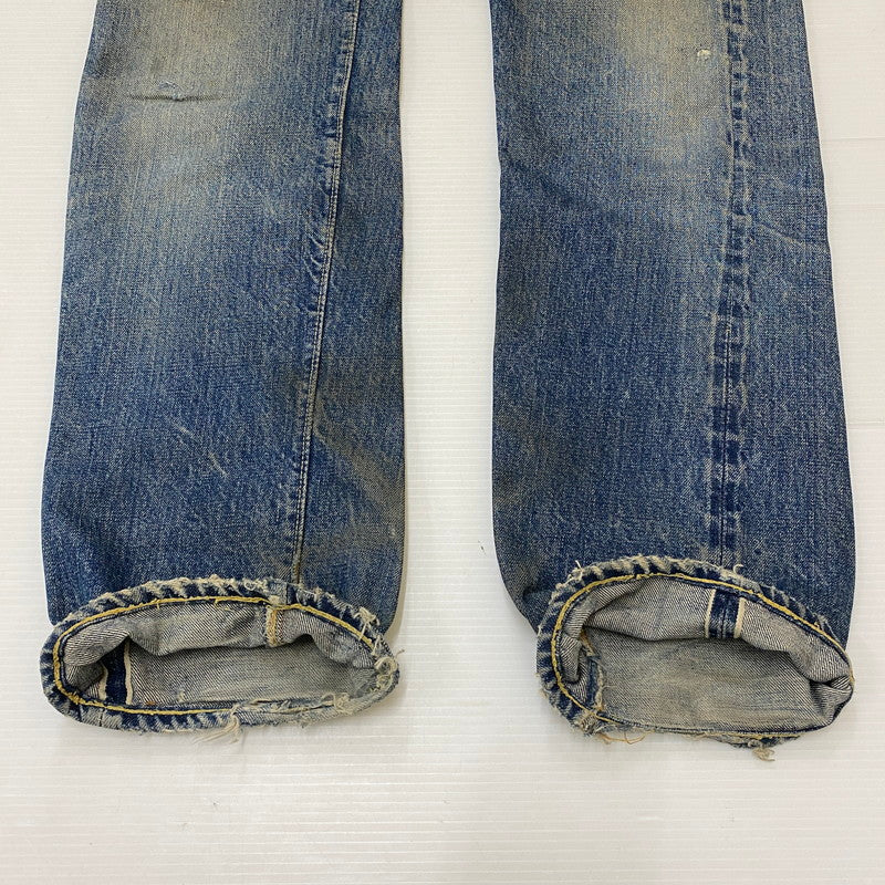 【現状渡し品】【メンズ】 Levi's リーバイス 70's 501 DENIM PANTS VINTAGE 70年代 501 デニムパンツ ボトムス ジーンズ BIG E 後期 ボタン裏刻印 2 ヴィンテージ 156-250417-kk-02-tei サイズ：表記無し 下記参照 カラー：ライトインディゴ 万代Net店