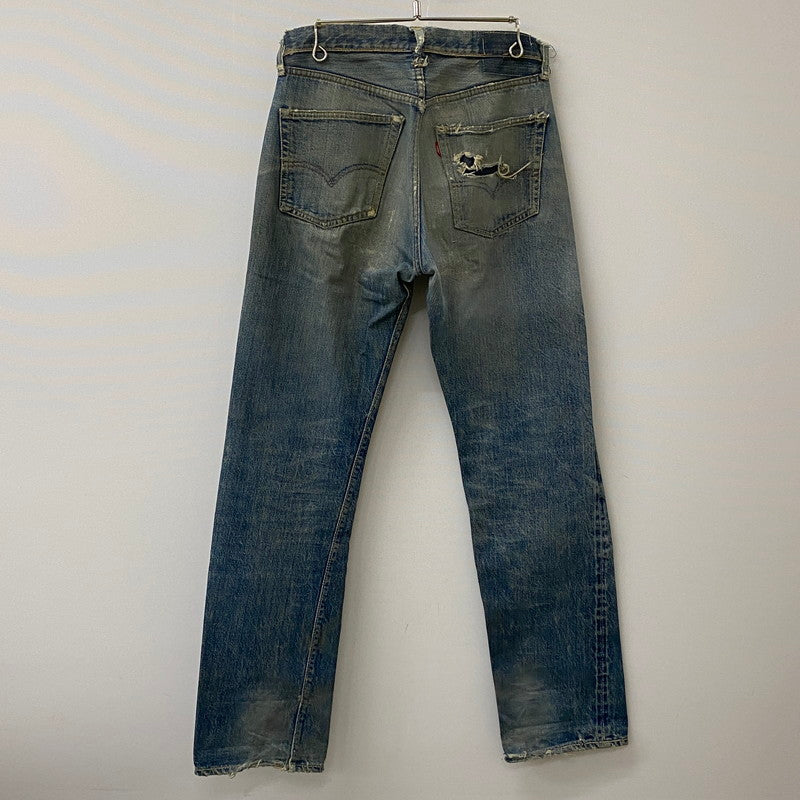 【現状渡し品】【メンズ】 Levi's リーバイス 70's 501 DENIM PANTS VINTAGE 70年代 501 デニムパンツ ボトムス ジーンズ BIG E 後期 ボタン裏刻印 2 ヴィンテージ 156-250417-kk-02-tei サイズ：表記無し 下記参照 カラー：ライトインディゴ 万代Net店