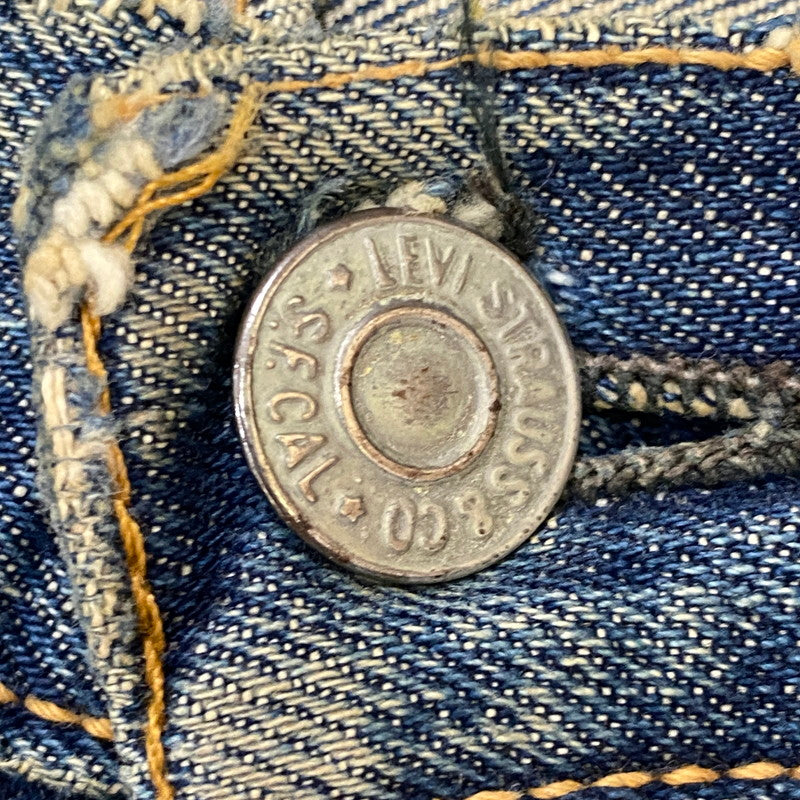 【現状渡し品】【メンズ】 Levi's リーバイス 70's 501 DENIM PANTS VINTAGE 70年代 501 デニムパンツ ボトムス ジーンズ BIG E 後期 ボタン裏刻印 2 ヴィンテージ 156-250417-kk-02-tei サイズ：表記無し 下記参照 カラー：ライトインディゴ 万代Net店