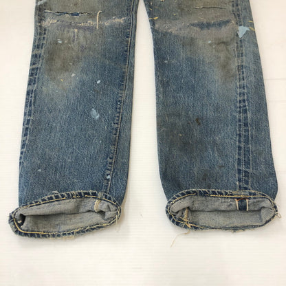 【現状渡し品】【メンズ】 Levi's リーバイス 60's 501 DENIM PANTS VINTAGE 60年代 501 デニムパンツ ボトムス ジーンズ BIG E ボタン裏刻印 6 ヴィンテージ 156-250426-kk-02-tei サイズ：表記無し 下記参照 カラー：ライトインディゴ 万代Net店