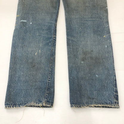【現状渡し品】【メンズ】 Levi's リーバイス 60's 501 DENIM PANTS VINTAGE 60年代 501 デニムパンツ ボトムス ジーンズ BIG E ボタン裏刻印 6 ヴィンテージ 156-250426-kk-02-tei サイズ：表記無し 下記参照 カラー：ライトインディゴ 万代Net店