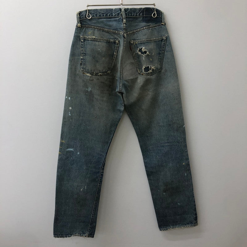 【現状渡し品】【メンズ】 Levi's リーバイス 60's 501 DENIM PANTS VINTAGE 60年代 501 デニムパンツ ボトムス ジーンズ BIG E ボタン裏刻印 6 ヴィンテージ 156-250426-kk-02-tei サイズ：表記無し 下記参照 カラー：ライトインディゴ 万代Net店
