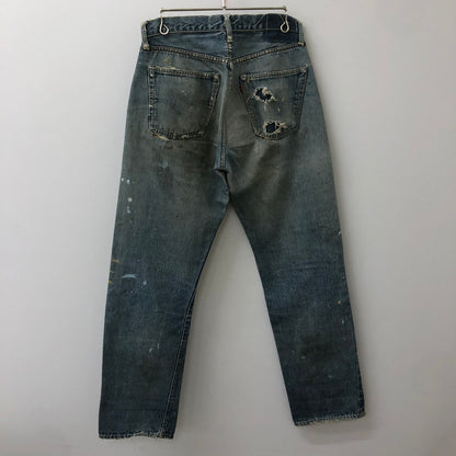 【現状渡し品】【メンズ】 Levi's リーバイス 60's 501 DENIM PANTS VINTAGE 60年代 501 デニムパンツ ボトムス ジーンズ BIG E ボタン裏刻印 6 ヴィンテージ 156-250426-kk-02-tei サイズ：表記無し 下記参照 カラー：ライトインディゴ 万代Net店