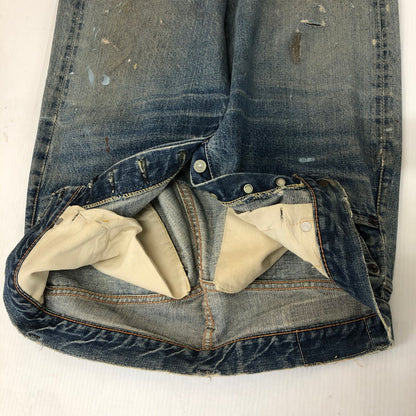 【現状渡し品】【メンズ】 Levi's リーバイス 60's 501 DENIM PANTS VINTAGE 60年代 501 デニムパンツ ボトムス ジーンズ BIG E ボタン裏刻印 6 ヴィンテージ 156-250426-kk-02-tei サイズ：表記無し 下記参照 カラー：ライトインディゴ 万代Net店