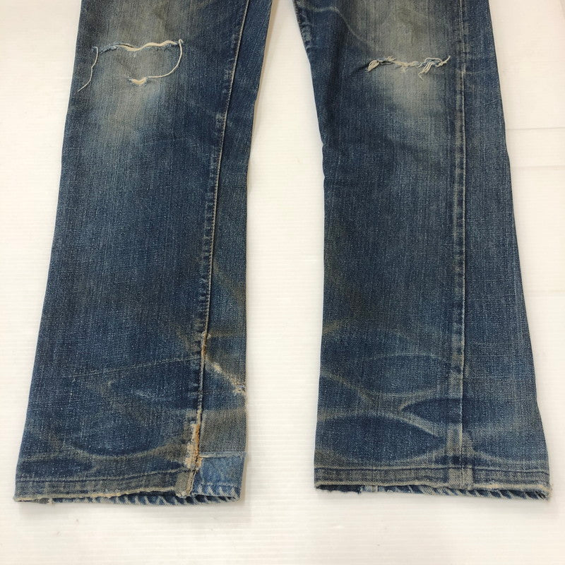 【現状渡し品】【メンズ】 Levi's リーバイス 70~80's 505 DENIM PANTS VINTAGE 70-80年代 505 デニムパンツ ボトムス ジーンズ ボタン裏刻印 4 42TALON ZIP ヴィンテージ 156-250426-kk-03-tei サイズ：表記無し 下記参照 カラー：ライトインディゴ 万代Net店