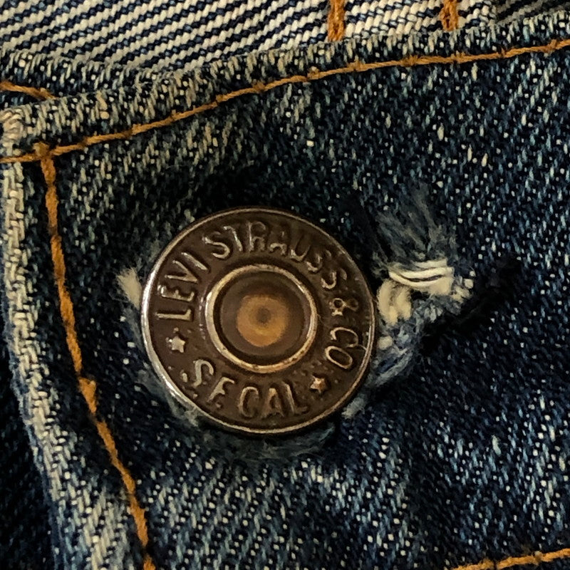 【現状渡し品】【メンズ】 Levi's リーバイス 70~80's 505 DENIM PANTS VINTAGE 70-80年代 505 デニムパンツ ボトムス ジーンズ ボタン裏刻印 4 42TALON ZIP ヴィンテージ 156-250426-kk-03-tei サイズ：表記無し 下記参照 カラー：ライトインディゴ 万代Net店