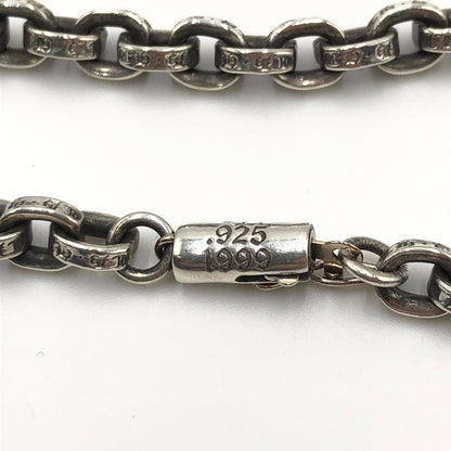 【中古品】【メンズ】 CHROME HEARTS クロムハーツ PAPER CHAIN 18INCH ペーパーチェーン ネックレス アクセサリー ネックレスチェーン 190-250227-kk-07-tei カラー：シルバー 万代Net店