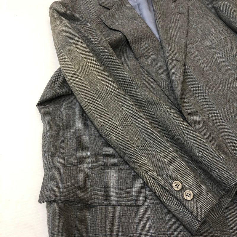 【中古品】【メンズ】 Brooks Brothers ブルックスブラザーズ 80’s WOOL SUIT SET UP 4644 VINTAGE 80年代 ウール スーツセットアップ ヴィンテージ 145-250307-kk-09-tei サイズ：46RG 42W カラー：グレー 万代Net店