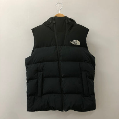 【中古品】【メンズ】 THE NORTH FACE ザ・ノースフェイス WHITE LABEL HOODED DOWN VEST NV1DI52J  ホワイトレーベル フーデッド ダウンベスト ライトアウター 144-250306-kk-17-tei サイズ：L カラー：ブラック 万代Net店