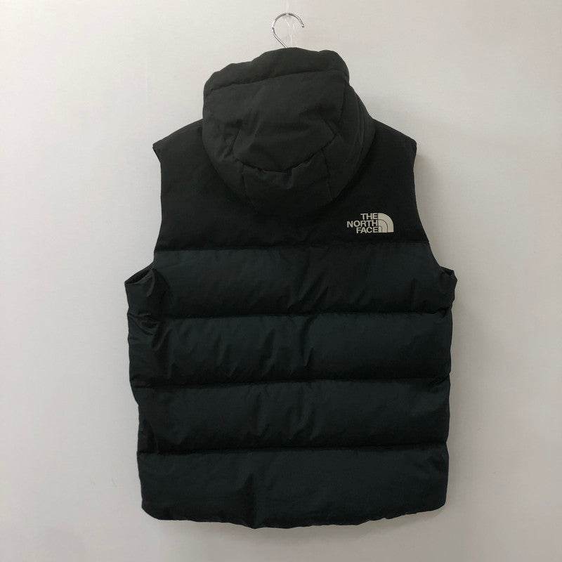 【中古品】【メンズ】 THE NORTH FACE ザ・ノースフェイス WHITE LABEL HOODED DOWN VEST NV1DI52J  ホワイトレーベル フーデッド ダウンベスト ライトアウター 144-250306-kk-17-tei サイズ：L カラー：ブラック 万代Net店