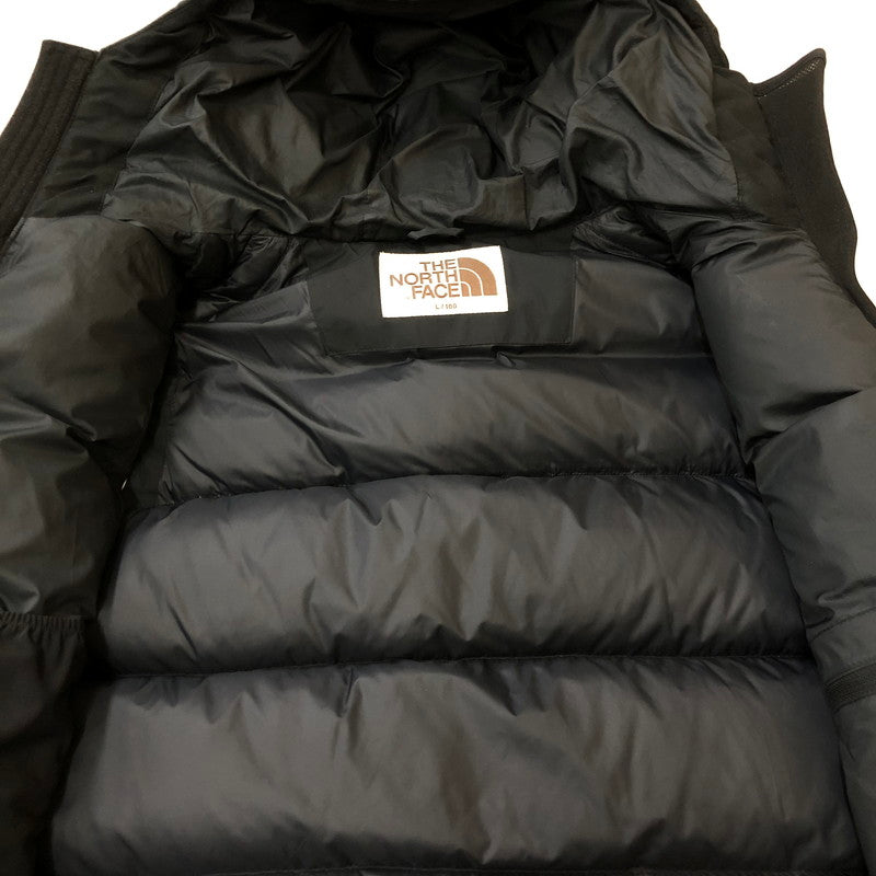 【中古品】【メンズ】 THE NORTH FACE ザ・ノースフェイス WHITE LABEL HOODED DOWN VEST NV1DI52J  ホワイトレーベル フーデッド ダウンベスト ライトアウター 144-250306-kk-17-tei サイズ：L カラー：ブラック 万代Net店