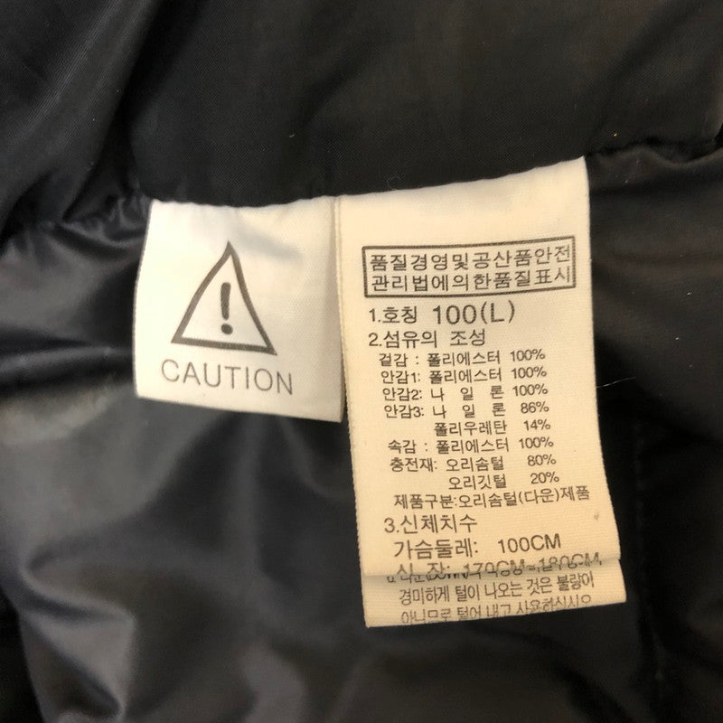 【中古品】【メンズ】 THE NORTH FACE ザ・ノースフェイス WHITE LABEL HOODED DOWN VEST NV1DI52J  ホワイトレーベル フーデッド ダウンベスト ライトアウター 144-250306-kk-17-tei サイズ：L カラー：ブラック 万代Net店