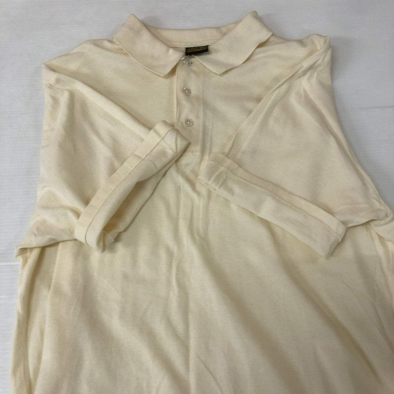 【中古品】【メンズ】 Brooks Brothers ブルックスブラザーズ S/S POLO SHIRT EST.1818 ショートスリーブ ポロシャツ 半袖 トップス 145-251124-yo-12-tei サイズ：L カラー：ホワイト 万代Net店