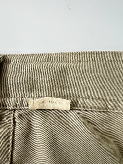 【中古品】【メンズ】 Polo by Ralph Lauren ポロバイラルフローレン 90’S カーゴパンツ ボトムス ヴィンテージ 158-260921-AS-15-hon サイズ：36/34 カラー：ベージュ 万代Net店