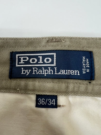 【中古品】【メンズ】 Polo by Ralph Lauren ポロバイラルフローレン 90’S カーゴパンツ ボトムス ヴィンテージ 158-260921-AS-15-hon サイズ：36/34 カラー：ベージュ 万代Net店
