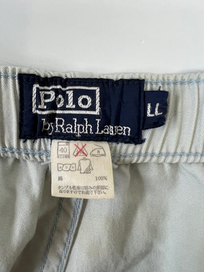 【中古品】【メンズ】 Polo by Ralph Lauren ポロバイラルフローレン 90’S コットンパンツ ボトムス ヴィンテージ 158-260921-AS-19-hon サイズ：LL カラー：グレー 万代Net店