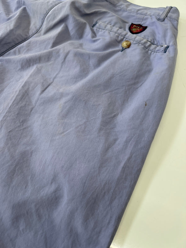【中古品】【メンズ】 Polo by Ralph Lauren ポロバイラルフローレン 90’S コットンパンツ ボトムス ヴィンテージ 158-260921-AS-18-hon サイズ：30×32 カラー：ブルー系 万代Net店