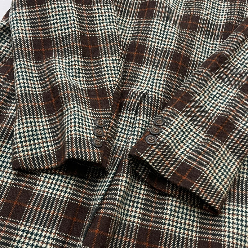 【中古品】【メンズ】 ANDERSON LITTLE アンダーソン リトル TAILORED JACKET テーラード ジャケット アウター 145-260714-sa-15-tei サイズ：不明 カラー：チェック 万代Net店