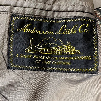 【中古品】【メンズ】 ANDERSON LITTLE アンダーソン リトル TAILORED JACKET テーラード ジャケット アウター 145-260714-sa-15-tei サイズ：不明 カラー：チェック 万代Net店