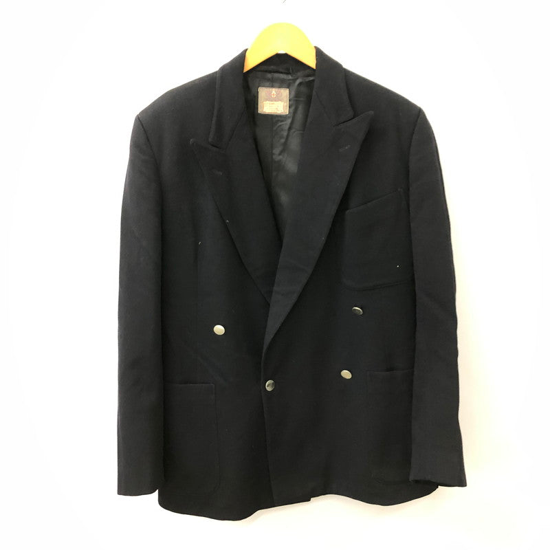 【中古品】【メンズ】 G.A.DUNN & Co ダンアンドカンパニー 40～50’s WOOL DOUBLE BREASTED JACKET VINTAGE 40-50年代 ウール ダブルブレステッドジャケット テーラードジャケット ヴィンテージ 145-250307-kk-11-tei サイズ：表記不明 下記参照 カラー：ブラック 万代Net店