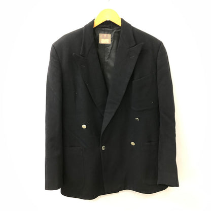 【中古品】【メンズ】 G.A.DUNN & Co ダンアンドカンパニー 40～50’s WOOL DOUBLE BREASTED JACKET VINTAGE 40-50年代 ウール ダブルブレステッドジャケット テーラードジャケット ヴィンテージ 145-250307-kk-11-tei サイズ：表記不明 下記参照 カラー：ブラック 万代Net店