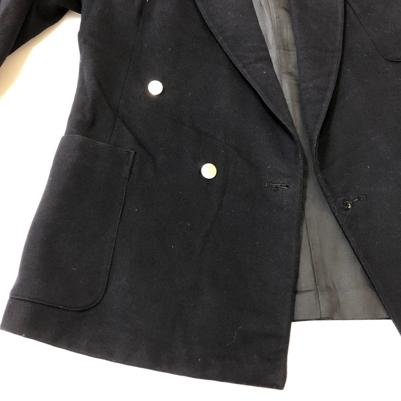 【中古品】【メンズ】 G.A.DUNN & Co ダンアンドカンパニー 40～50’s WOOL DOUBLE BREASTED JACKET VINTAGE 40-50年代 ウール ダブルブレステッドジャケット テーラードジャケット ヴィンテージ 145-250307-kk-11-tei サイズ：表記不明 下記参照 カラー：ブラック 万代Net店