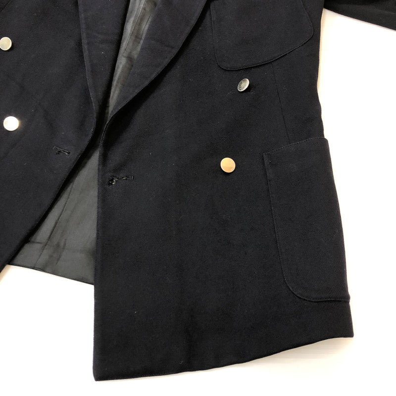 【中古品】【メンズ】 G.A.DUNN & Co ダンアンドカンパニー 40～50’s WOOL DOUBLE BREASTED JACKET VINTAGE 40-50年代 ウール ダブルブレステッドジャケット テーラードジャケット ヴィンテージ 145-250307-kk-11-tei サイズ：表記不明 下記参照 カラー：ブラック 万代Net店