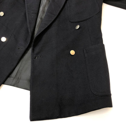 【中古品】【メンズ】 G.A.DUNN & Co ダンアンドカンパニー 40～50’s WOOL DOUBLE BREASTED JACKET VINTAGE 40-50年代 ウール ダブルブレステッドジャケット テーラードジャケット ヴィンテージ 145-250307-kk-11-tei サイズ：表記不明 下記参照 カラー：ブラック 万代Net店