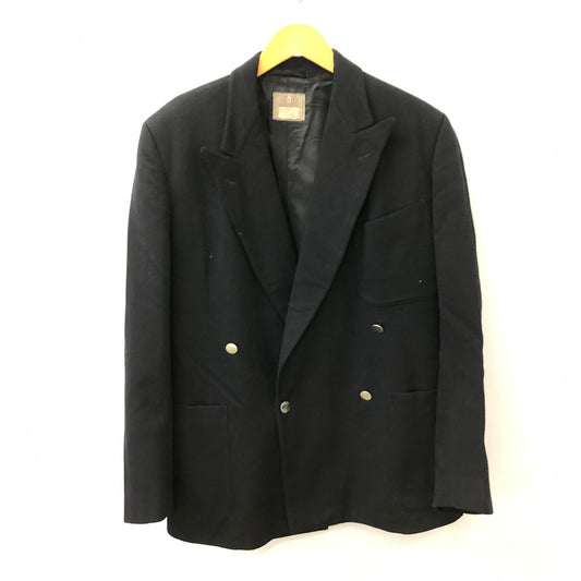 【中古品】【メンズ】  G.A.DUNN & Co ダンアンドカンパニー 40～50’s WOOL DOUBLE BREASTED JACKET VINTAGE 40-50年代 ウール ダブルブレステッドジャケット テーラードジャケット ヴィンテージ 145-250307-kk-11-tei サイズ：表記不明 下記参照 カラー：ブラック 万代Net店