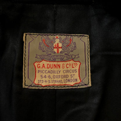 【中古品】【メンズ】 G.A.DUNN & Co ダンアンドカンパニー 40～50’s WOOL DOUBLE BREASTED JACKET VINTAGE 40-50年代 ウール ダブルブレステッドジャケット テーラードジャケット ヴィンテージ 145-250307-kk-11-tei サイズ：表記不明 下記参照 カラー：ブラック 万代Net店